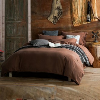 Постельное белье Однотонное евро MO-32 Valtery