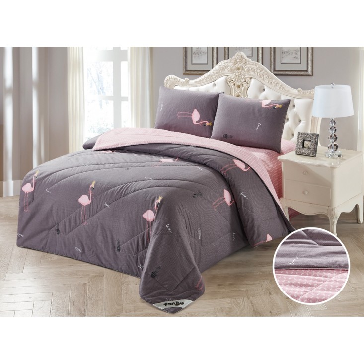 Постельное белье твил евро с одеялом W400-08 Tango