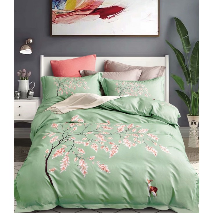 Купить постельное белье фланель MOMAE111 евро Tango