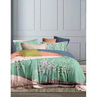 Купить постельное белье фланель MOMAE91 евро Tango