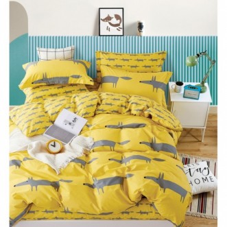 Купить постельное белье сатин AM04-22 евро Cristelle