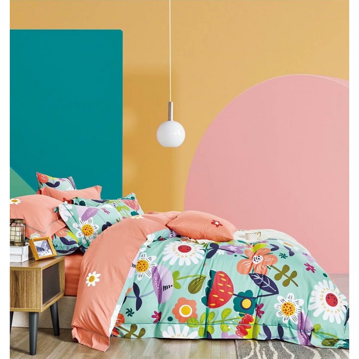 Купить постельное белье сатин AM04-11 евро Cristelle