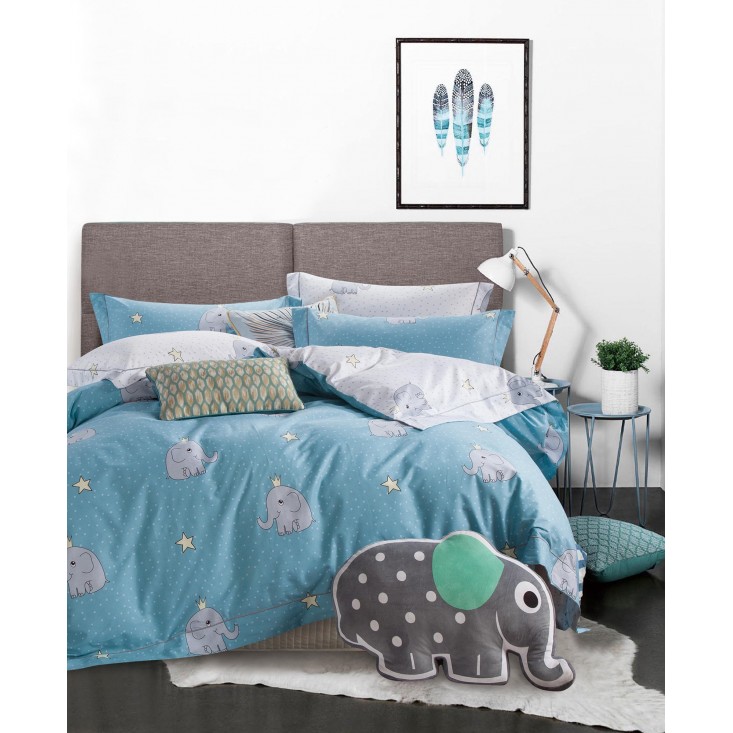 Купить постельное белье сатин AM04-15 евро Cristelle