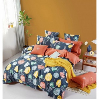 Купить постельное белье сатин AM04-13 евро Cristelle