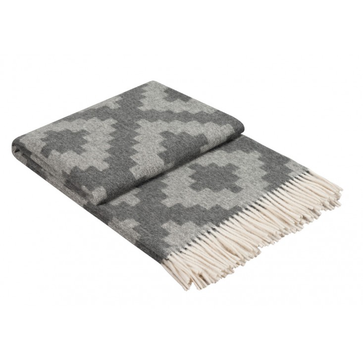 Шерстяной плед альпака меринос PP-73