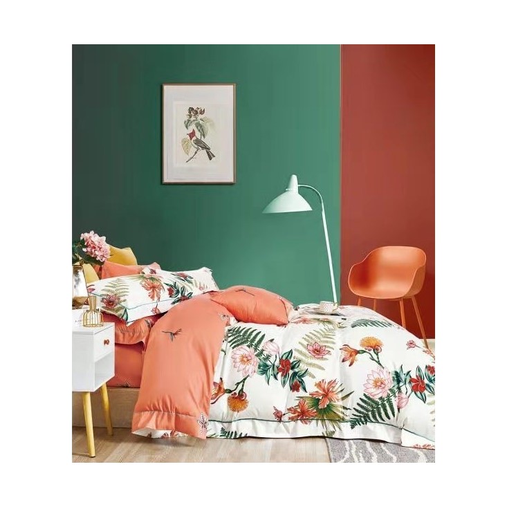 Постельное белье 2 спальное сатин люкс Valtery RS-300