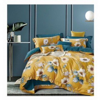 Постельное белье евро сатин люкс Valtery RS-299