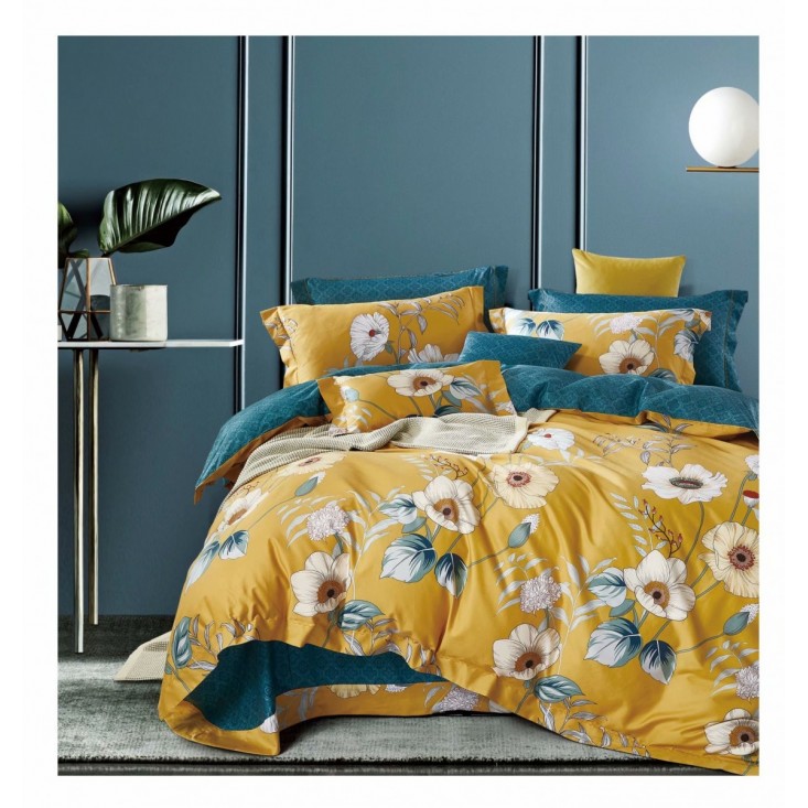 Постельное белье евро сатин люкс Valtery RS-299