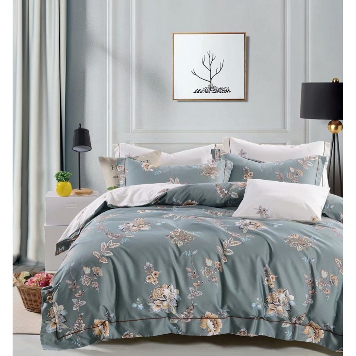 Постельное белье евро сатин люкс Valtery RS-295