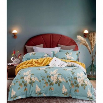 Постельное белье семейное сатин люкс Valtery RS-296