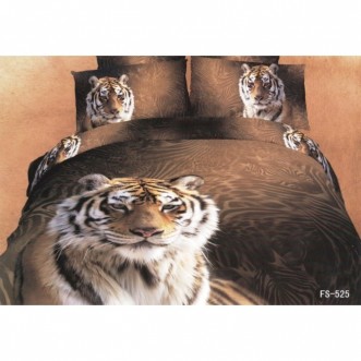 Постельное белье 2 спальное сатин люкс Фамилье RS-77