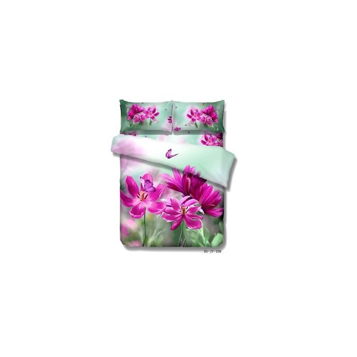 Постельное белье евро сатин люкс Фамилье RS-113