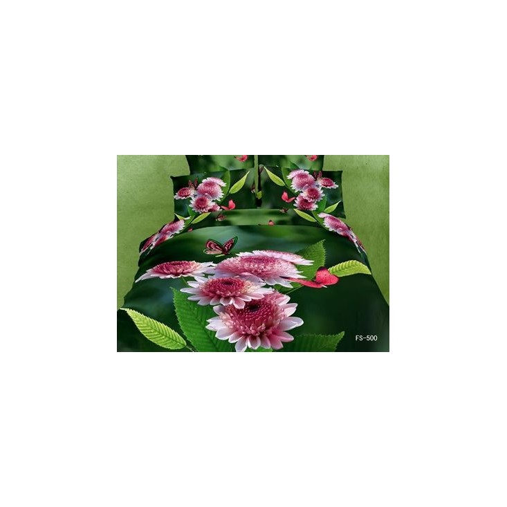 Постельное белье евро сатин люкс Фамилье RS-71