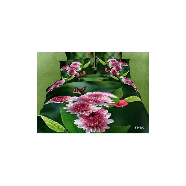 Постельное белье евро сатин люкс Фамилье RS-71