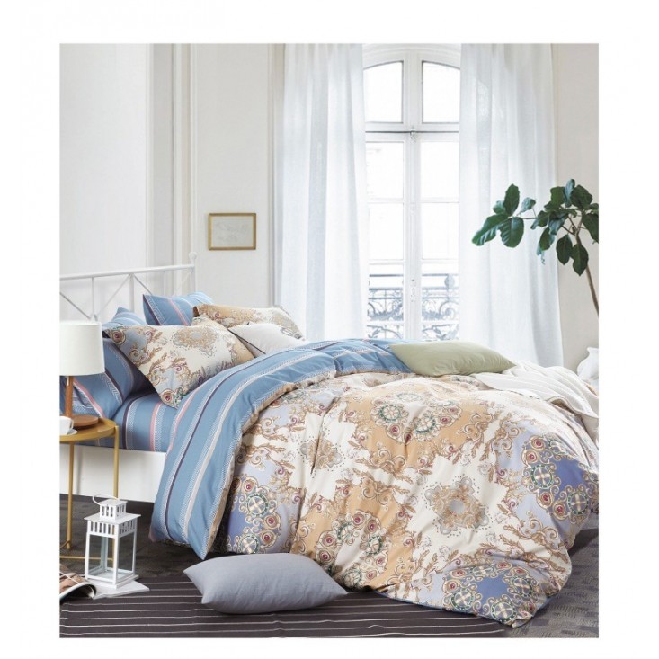 Постельное белье евро сатин люкс Valtery RS-241