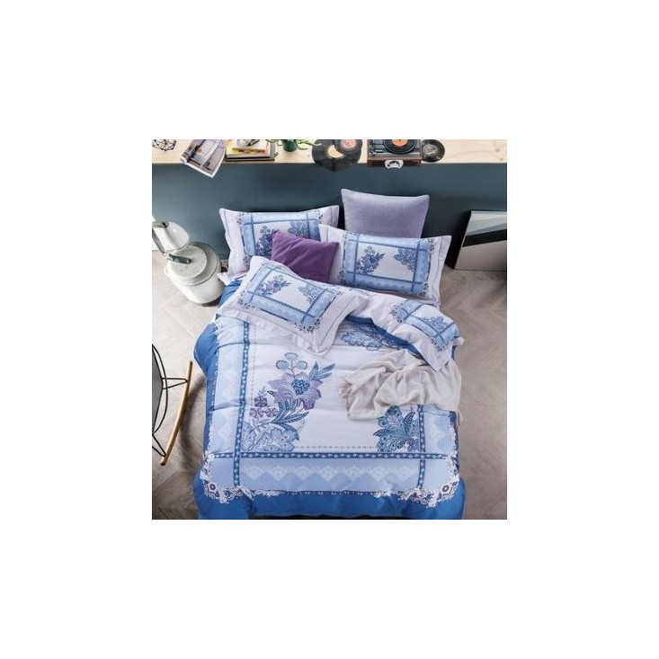 Постельное белье евро сатин люкс Valtery RS-254