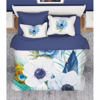 Постельное белье 2 спальное сатин люкс Valtery RS-403