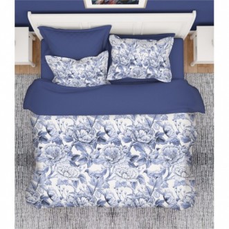 Постельное белье 1/5 спальное сатин люкс Valtery RS-405