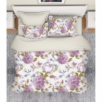 Постельное белье семейное сатин люкс Valtery RS-407