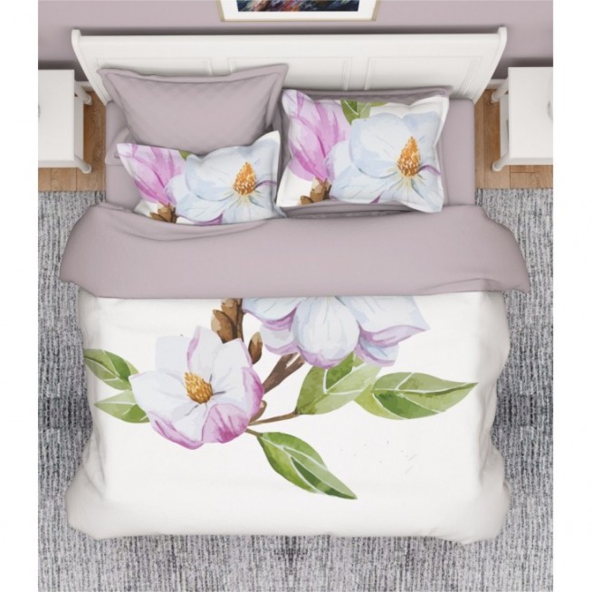 Постельное белье семейное сатин люкс Valtery RS-409