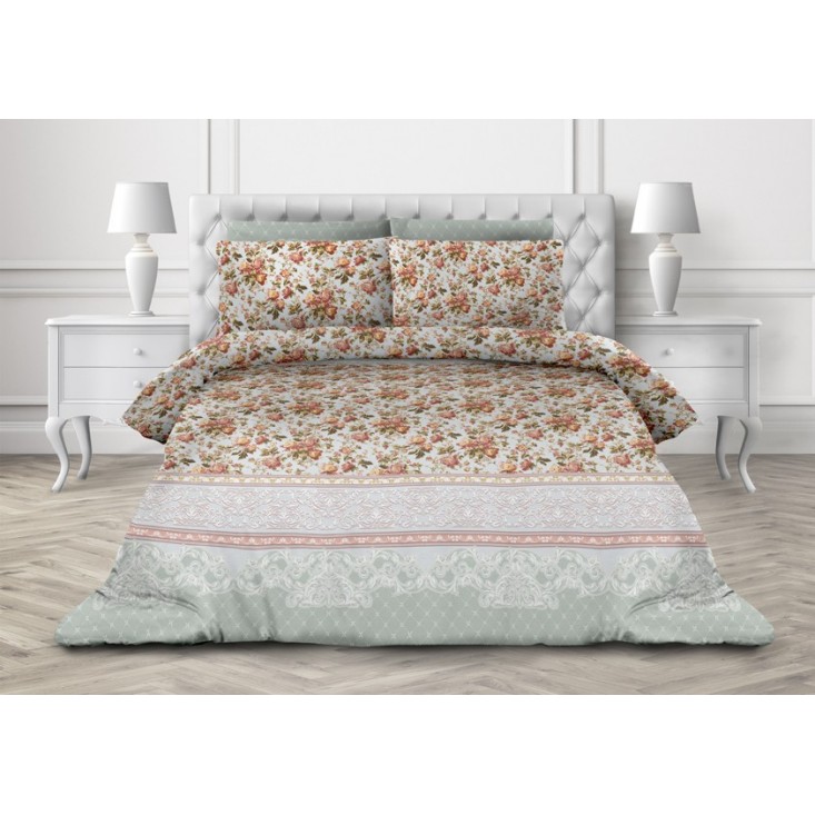 Постельное белье 2 спальное поплин Valtery AP-50