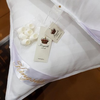 Шелковая подушка Premium 70x70 KingSilk белая