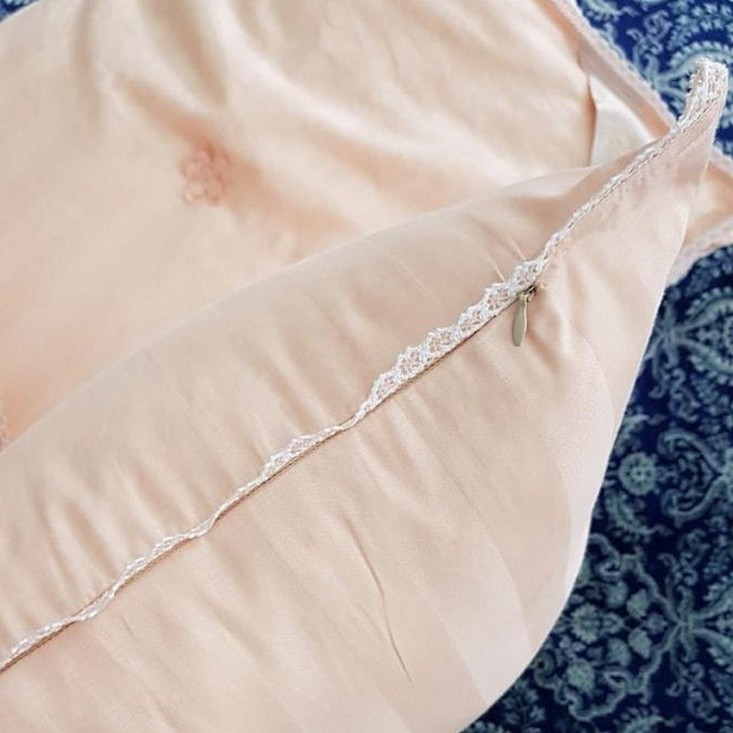 Одеяло шелковое 2 спальное 170х205 теплое KingSilk Premium персик