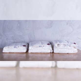 Одеяло евро 200х200 облегченное German Grass Пух Люкс (Luxe Down) из пуха премиум в магазине Люкс Постель