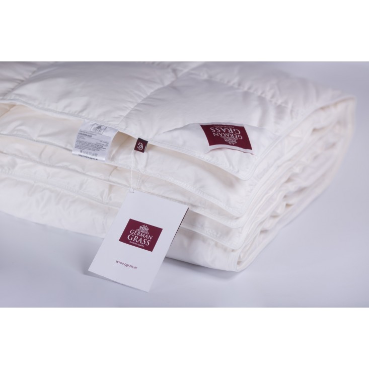 Одеяло евро макси 240х260 двойное зима/лето на кнопках Luxe Down