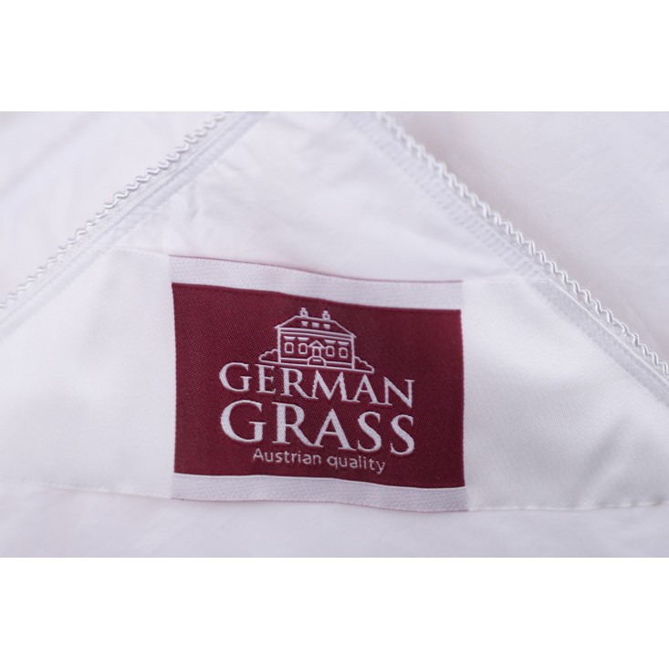 Одеяло евро макси 220х240 двойное зима/лето на кнопках Grand Down German Grass
