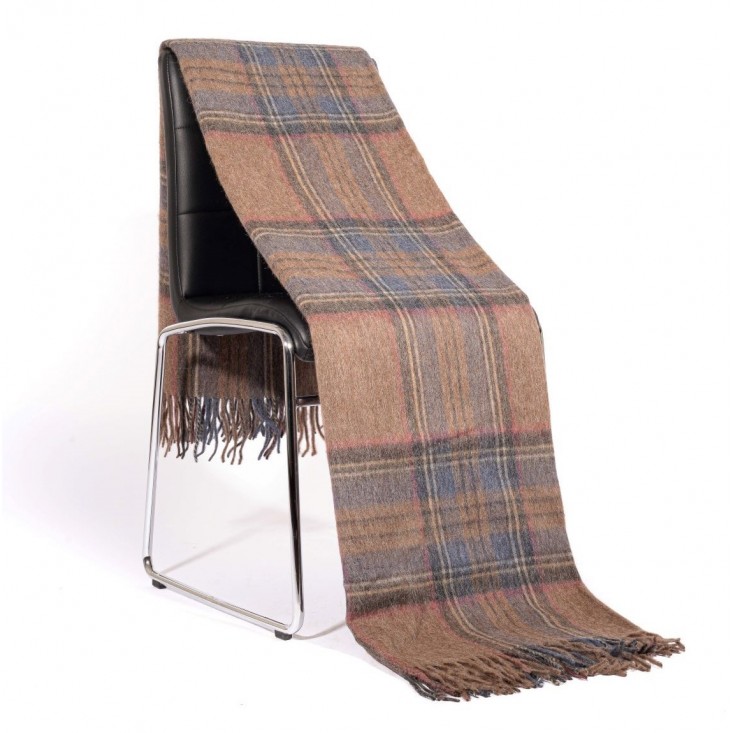 Шерстяной плед альпака меринос PP-87 Incalpaca