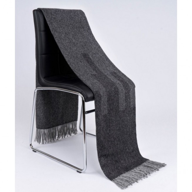 Шерстяной плед жаккард альпака меринос PJ-3 Incalpaca