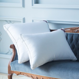 Подушка пуховая 50х70 с бортиком Queen Down German Grass фото