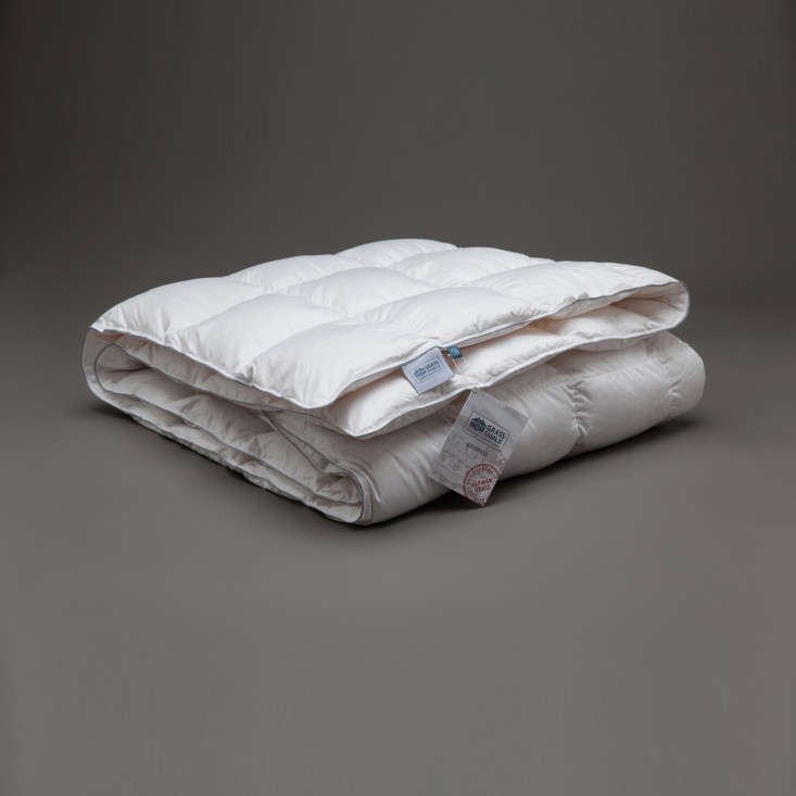 Одеяло 1/5 спальное 155х200 всесезонное Gray Familie Down German Grass