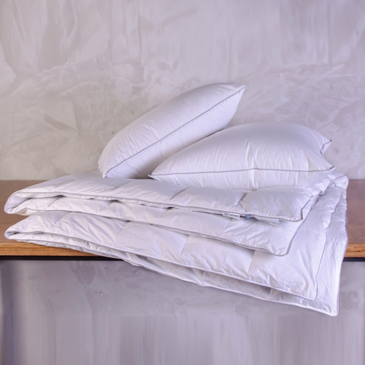 Одеяло евро 200х200 всесезонное Gray Familie Down German Grass