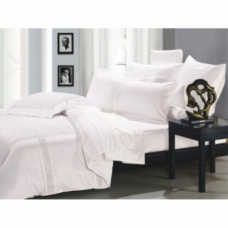 Постельное белье евро Люкс сатин Asabella Ришилье