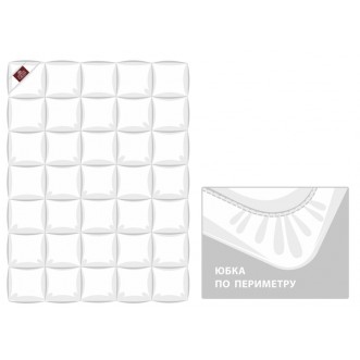 Наматрасник пуховый 90х200 теплый с бортом German Grass Mattress Down Grass