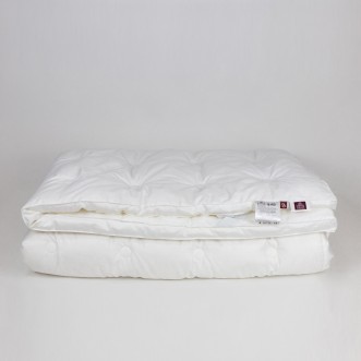 Наматрасник топпер шелковый 160х200 всесезонный на резинках German Grass Topper Silk Grass