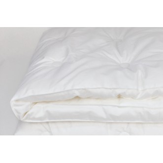 Наматрасник топпер шелковый 160х200 всесезонный на резинках German Grass Topper Silk Grass