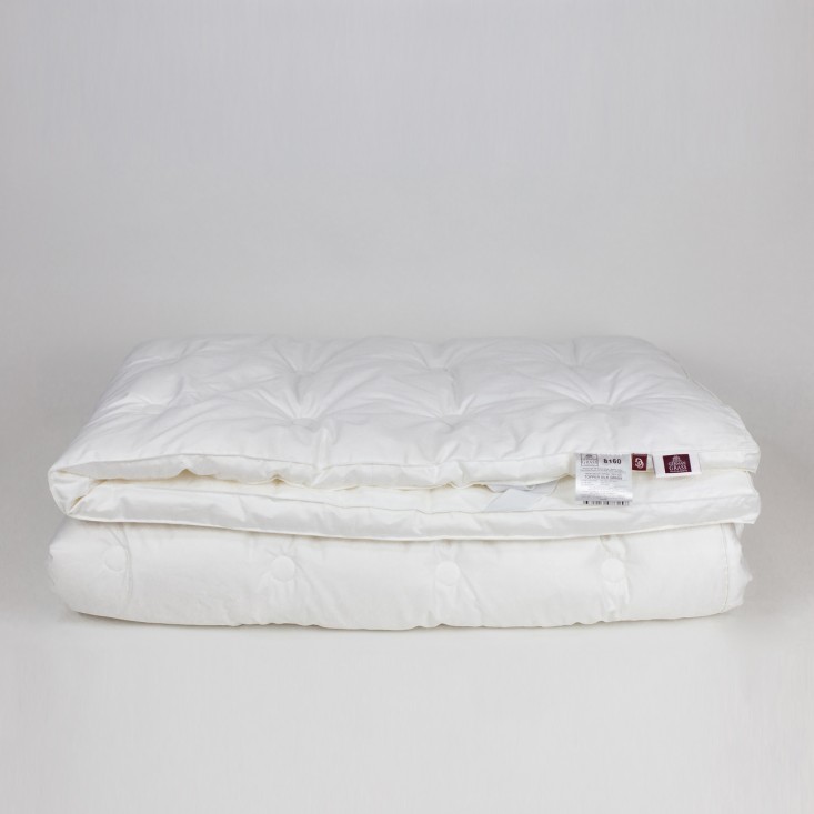 Наматрасник топпер шелковый 180х200 всесезонный на резинках German Grass Topper Silk Grass