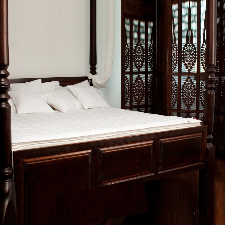 Наматрасник 200х200 на резинках облегченный German Grass Mattress 95C Grass