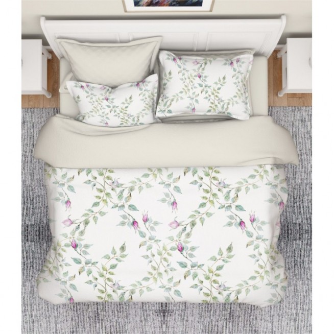 Постельное белье евро сатин люкс Valtery RS-410