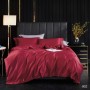 Постельное белье евро египетский хлопок King Silk рубин