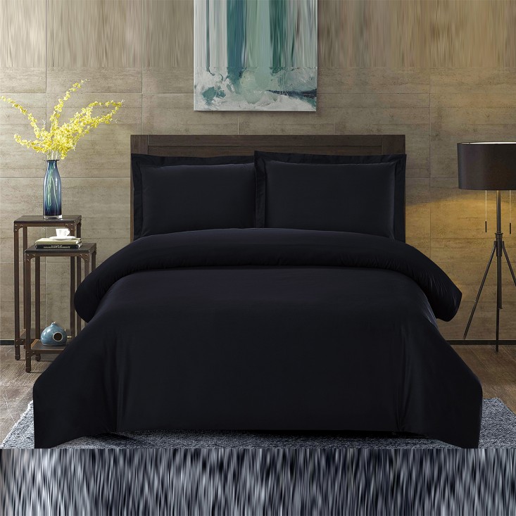 Постельное белье евро мако сатин Однотонный Cristelle CIS07-46