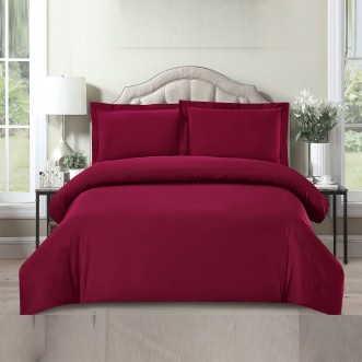 Постельное белье евро мако сатин Однотонный Cristelle CIS07-44