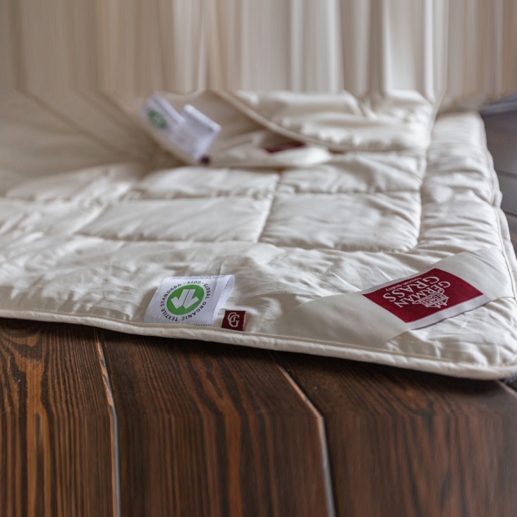 Одеяло евро 200х220 всесезонное German Grass Organic Cotton