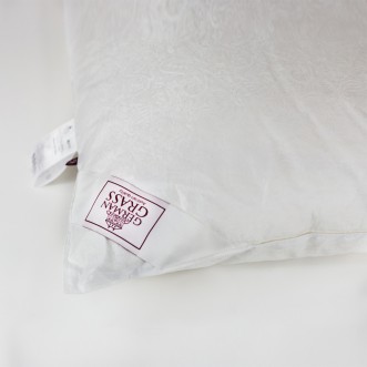 Подушка шелковая 50х70 German Grass Paisley Silk мягкая европейская подушка скидки в магазине Lux-Postel.com