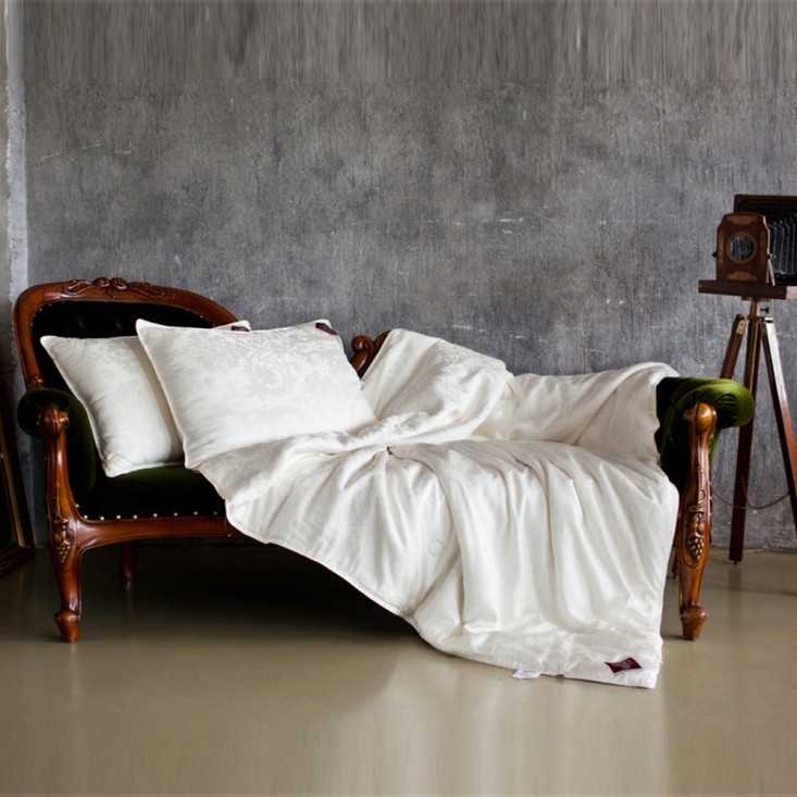 Одеяло шелковое евро 200х200 легкое German Grass Luxury Silk