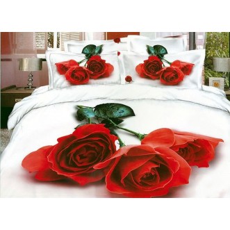 Постельное белье сатин 1/5-спальное TS01-075 Tango