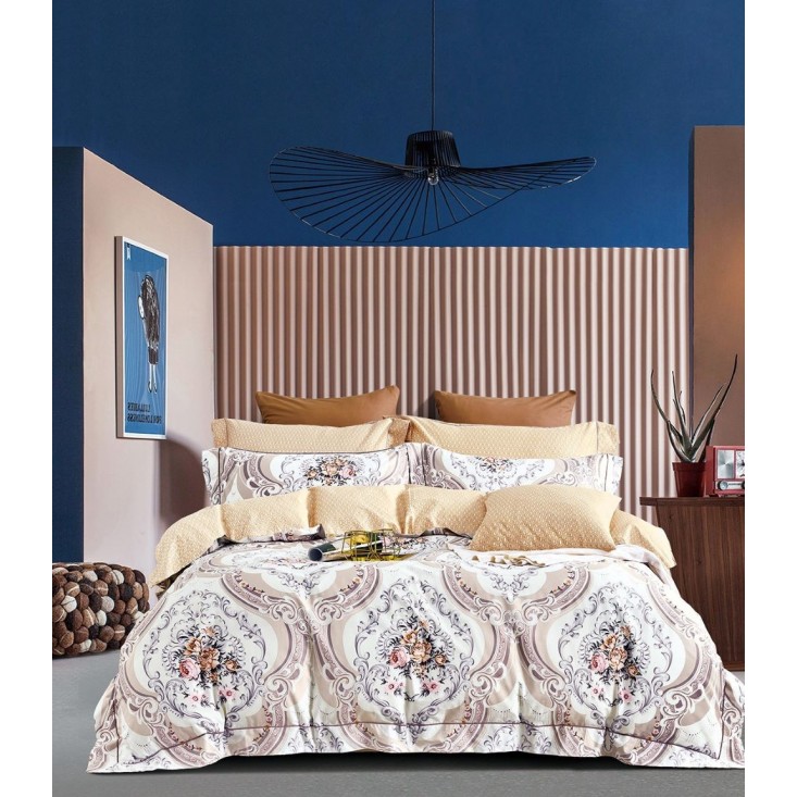 Постельное белье семейное сатин люкс Valtery RS-305